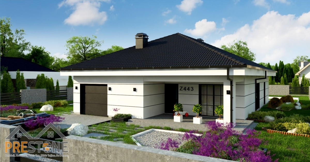 183 m2 Prestone Tek Katlı Çelik Konut