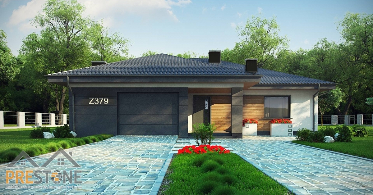 201 m2 Prestone Tek Katlı Çelik Konut