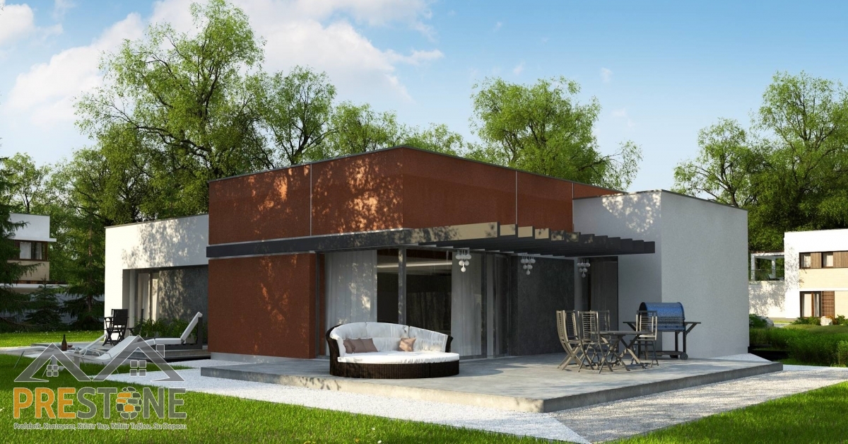 214 m2 Prestone Tek Katlı Çelik Konut